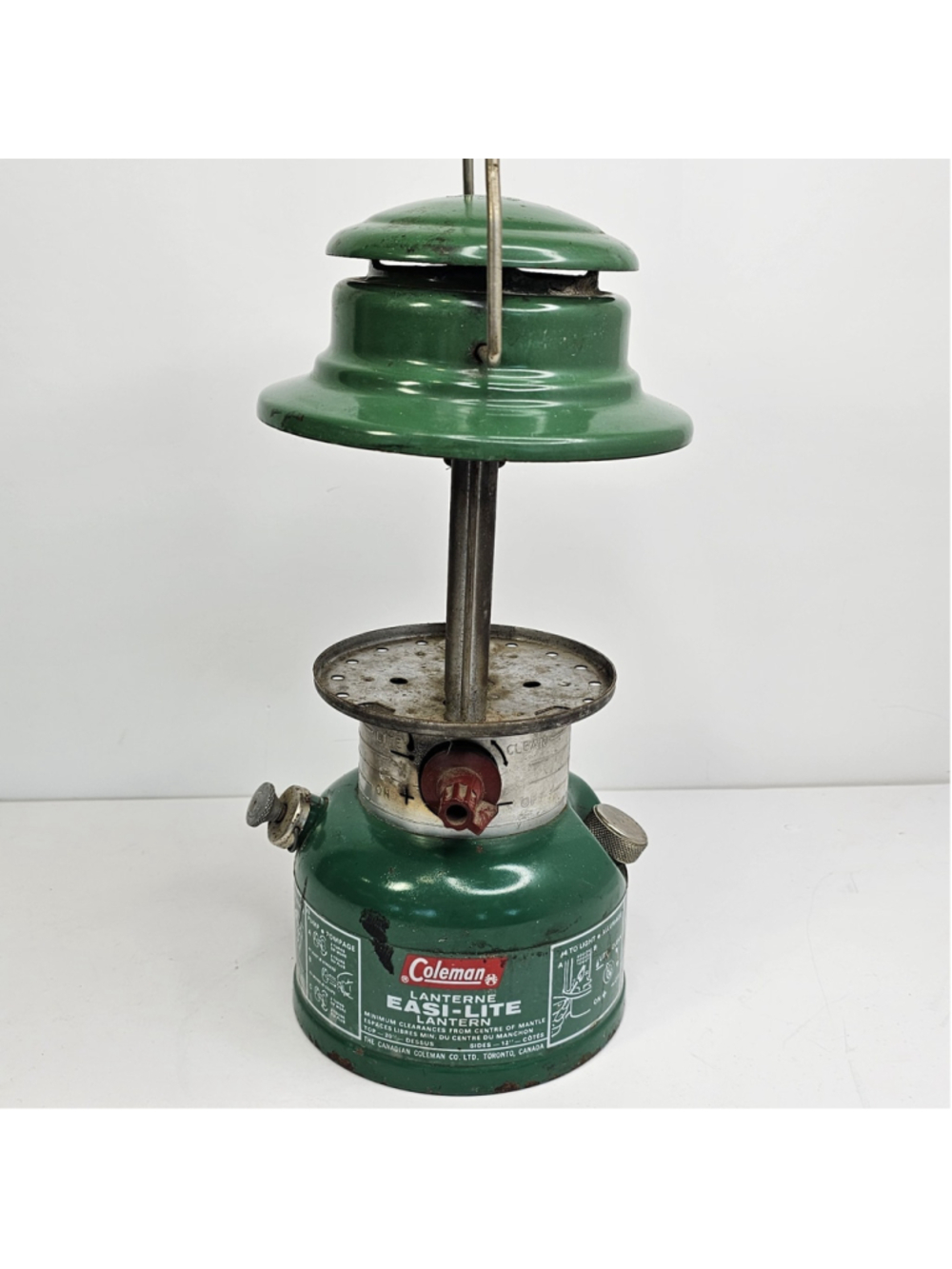 Coleman 321b Lantern Untested Clean Dated 1980 No Globe/Mantle